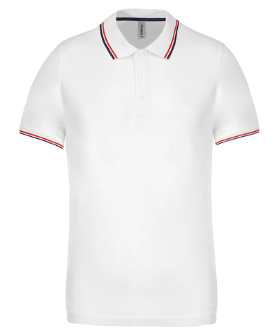 Camiseta polo de manga corta | Blanco