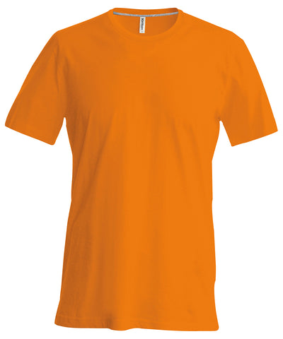 Camiseta de manga corta cuello redondo | Naranja