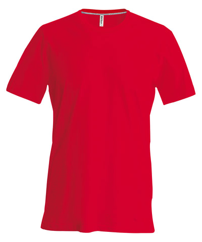 Camiseta de manga corta cuello redondo | Rojo