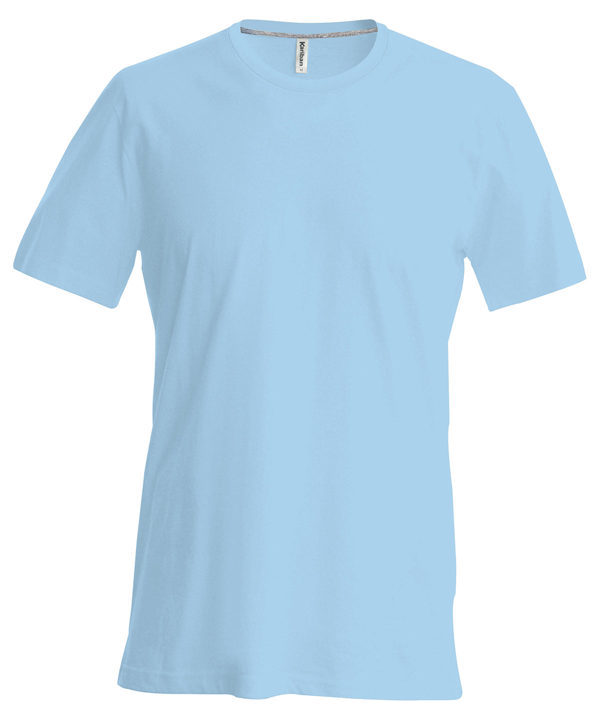 Camiseta de manga corta cuello redondo | Azul Cielo
