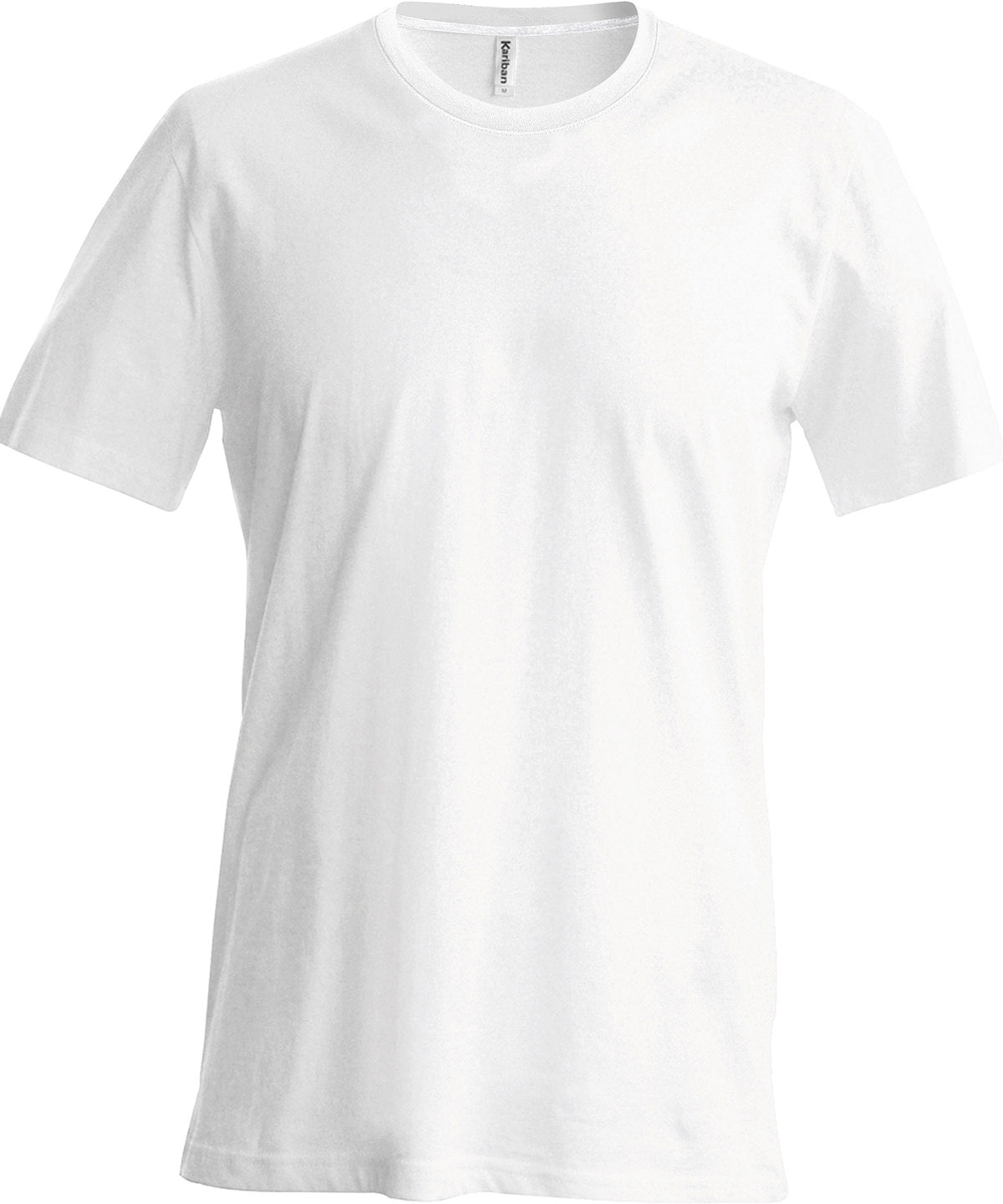 Camiseta de manga corta cuello redondo | Blanco