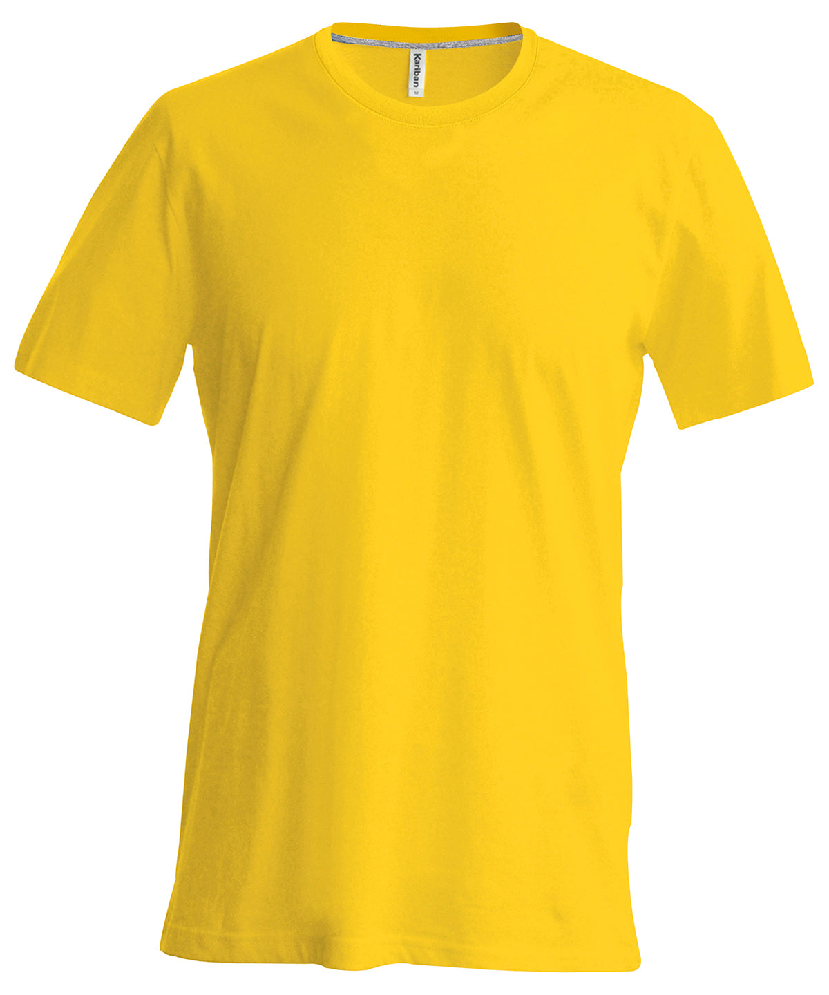 Camiseta de manga corta cuello redondo | Amarillo