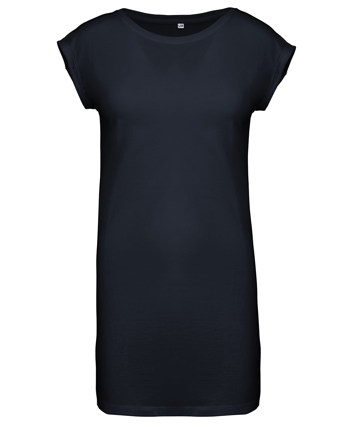 Camiseta larga para mujer | Azul Marino