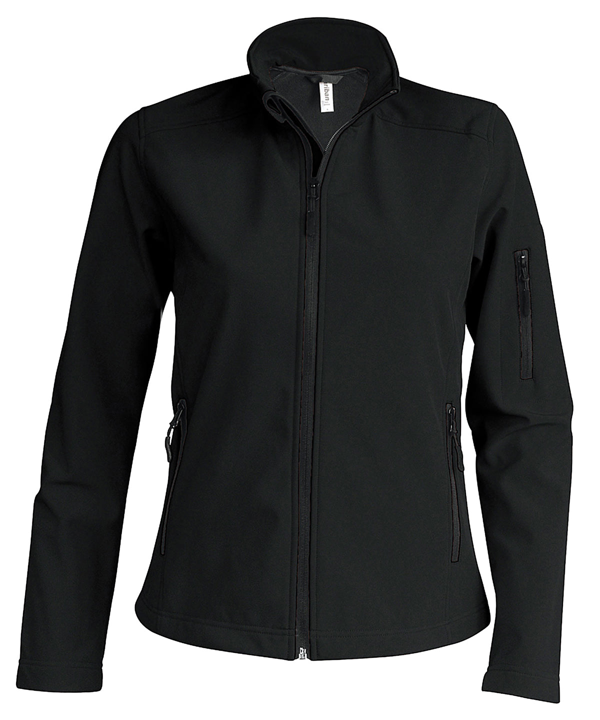 Damen Softshelljacke | Schwarz