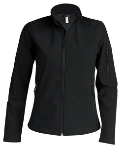 Chaqueta softshell para mujer | Negro