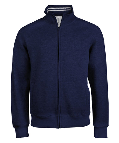 Chaqueta de sudadera con cremallera completa para hombre | Azul Marino