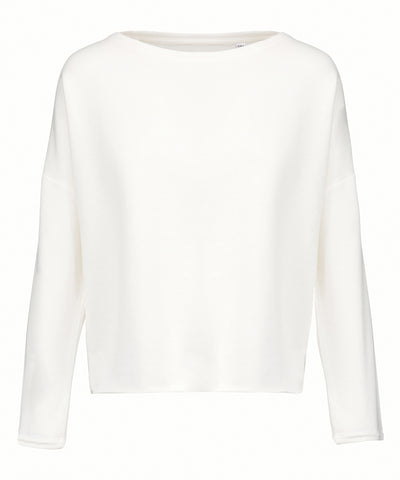 Sudadera extragrande para mujer | Blanco Roto