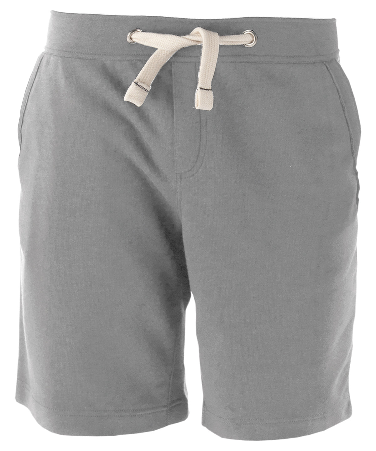 Bermudas unisex de French terry | Gris Oxford