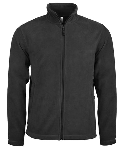 Chaqueta de microfelpa con cremallera | Negro