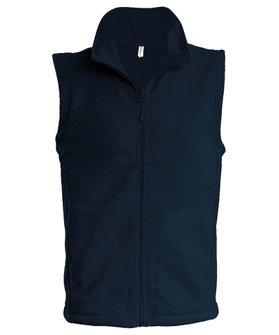 Luca Herren Microfleece-Weste | Marineblau - Deep Navy