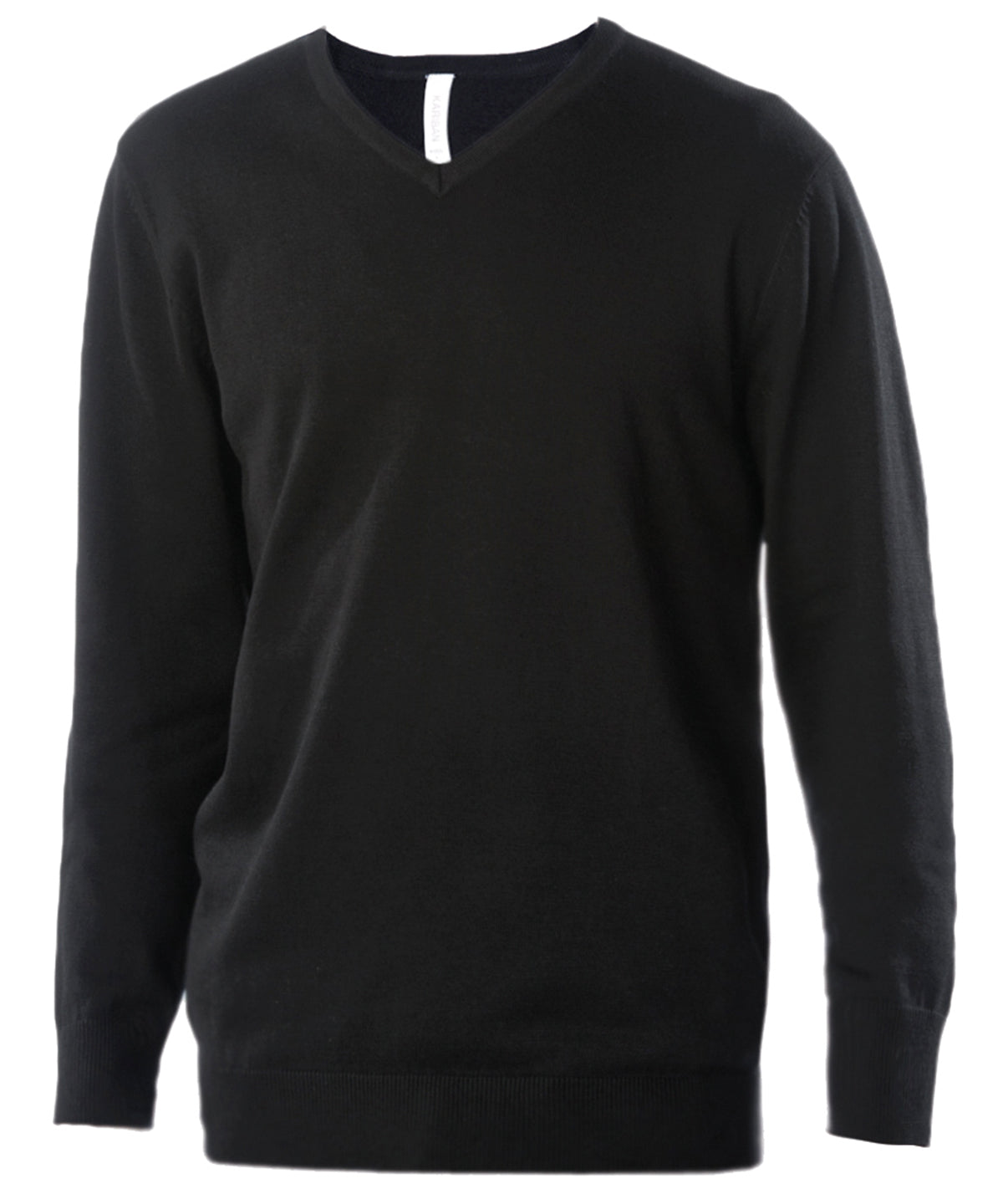 Jersey de hombre con cuello en V | Negro