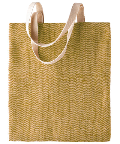Sac de jute teido avec teintes naturelles 100 | Vert Naturel/Vert Militaire