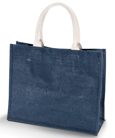 Jute-Strandtasche | Mitternachtsblau