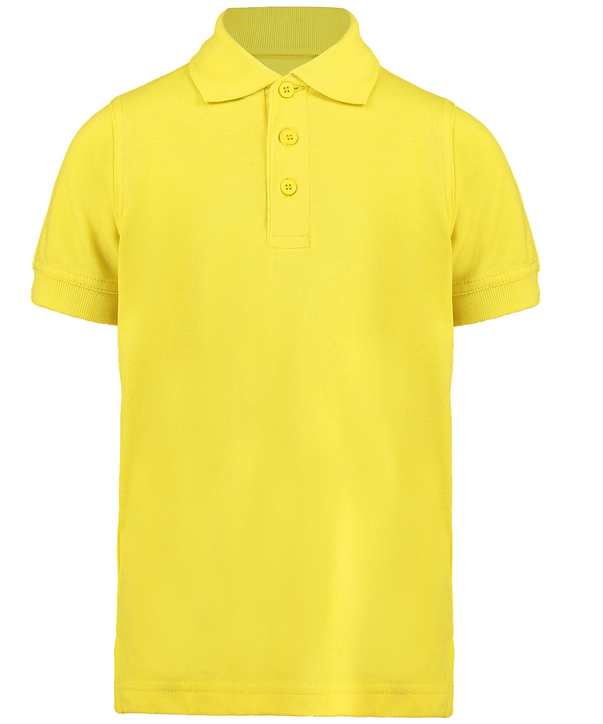 Polo Klassic para nios con Superwash® 60C (corte clsico) | Amarillo Canario