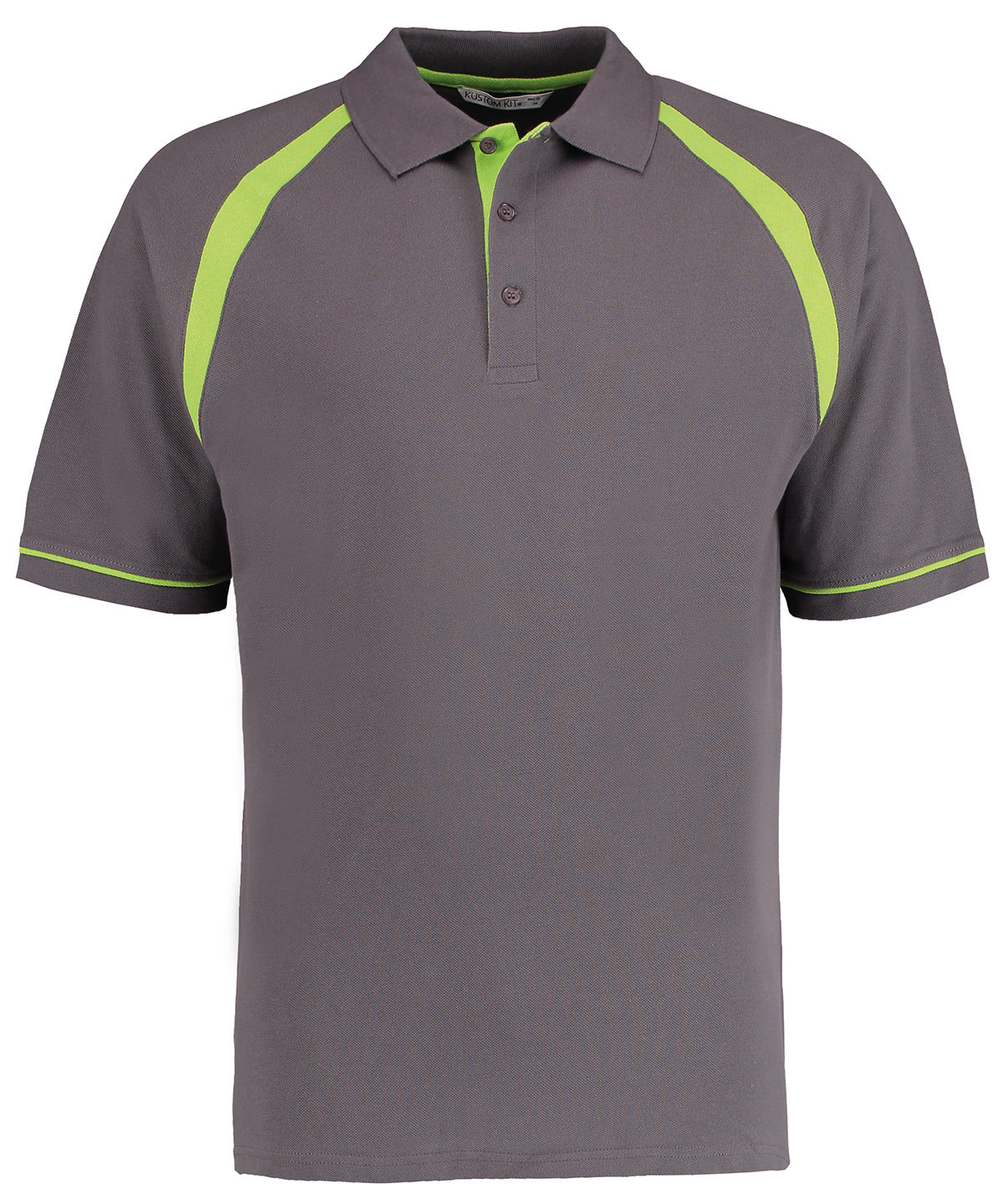 Polo Oak Hill (corte clsico) | Gris Carbn/Lima