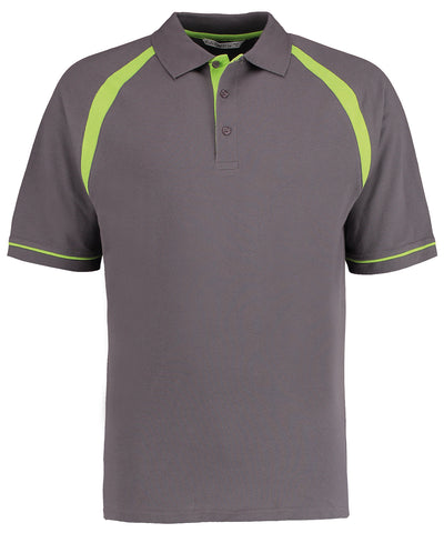 Polo Oak Hill (corte clsico) | Gris Carbn/Lima