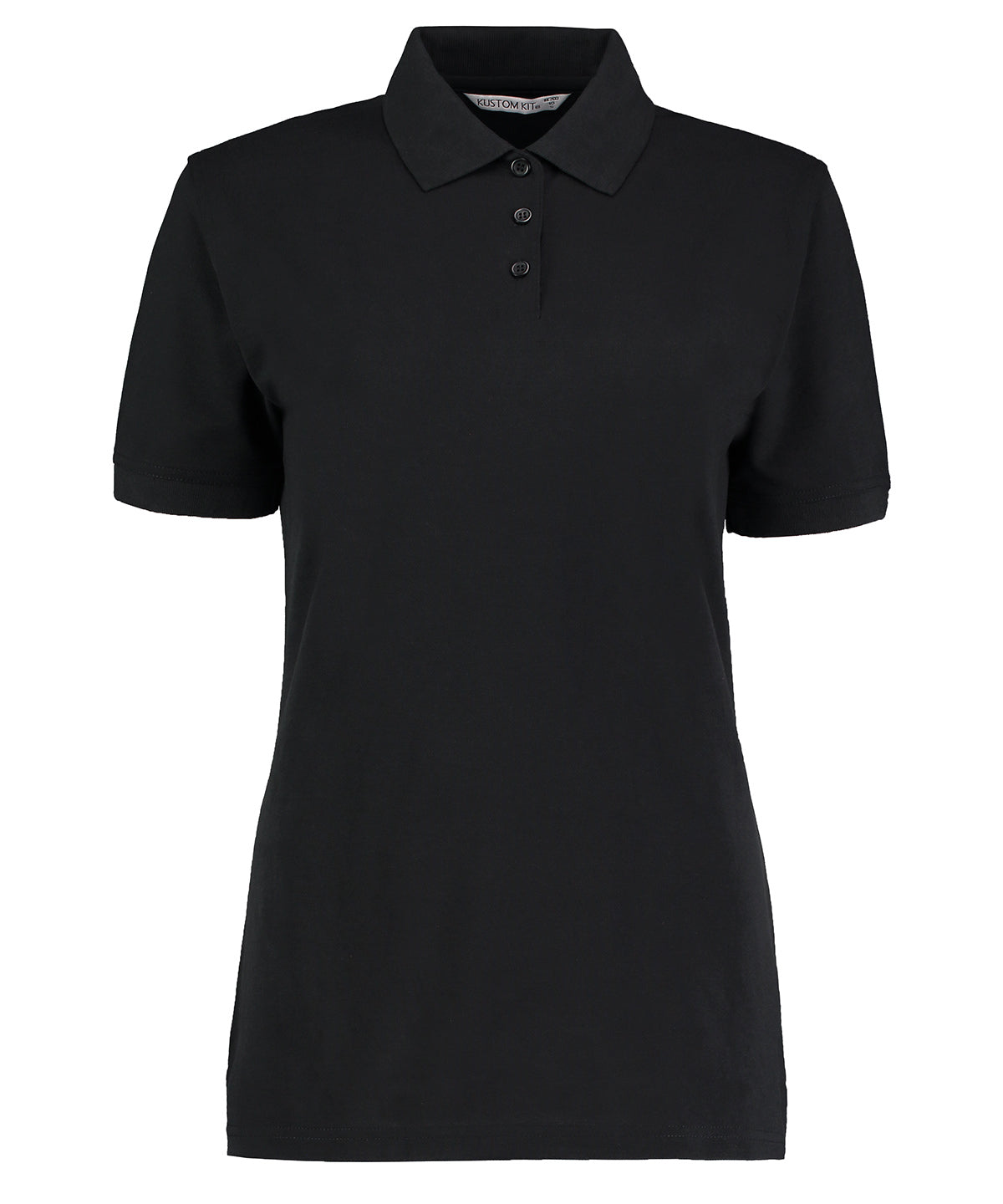 Klassic polo womens with Superwash® 60C (classic fit) | Black