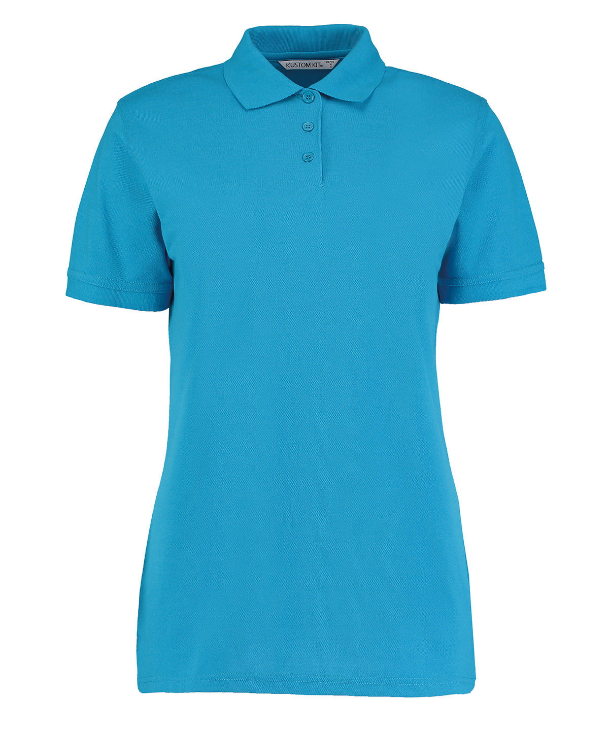 Klassic polo womens with Superwash® 60C (classic fit) | Turquoise