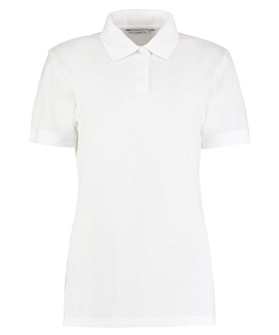 Polo Klassic pour femme, coupe classique, Superwash® 60 °C | Blanc