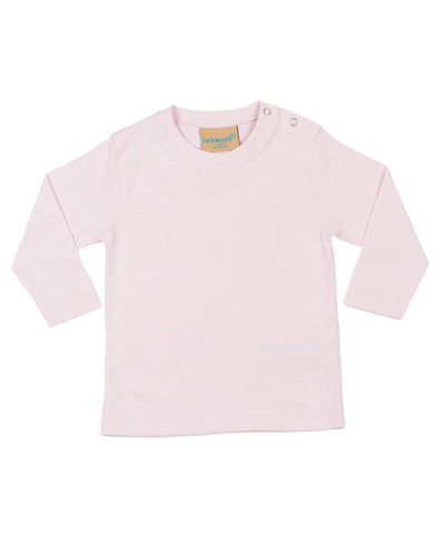Langarm-T-Shirt | Zartes Rosa