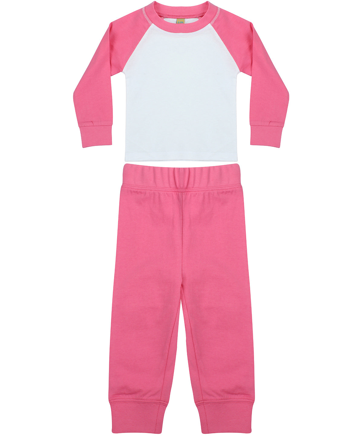 Pijamas infantiles | Rosa Algodn De Azcar/Blanco