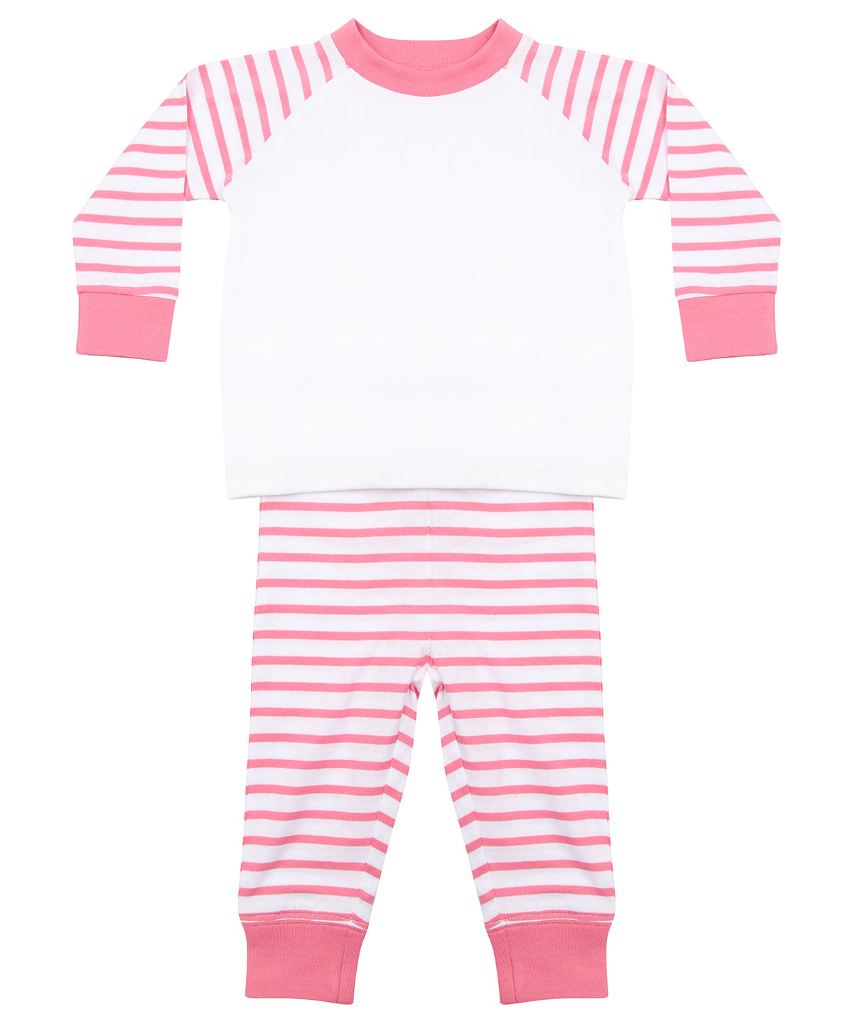 Pijama a rayas | Rosa A Rayas/Blanco