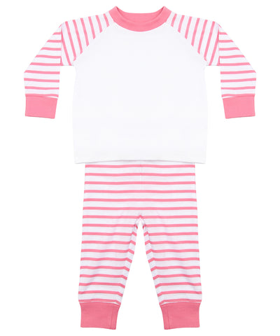 Pijama a rayas | Rosa A Rayas/Blanco
