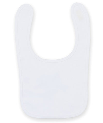 Babero liso y de contraste | Blanco - Marfil