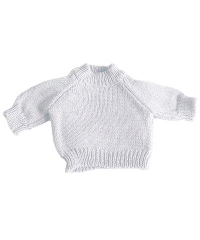 Jersey de peluche | Blanco - Marfil Brillante