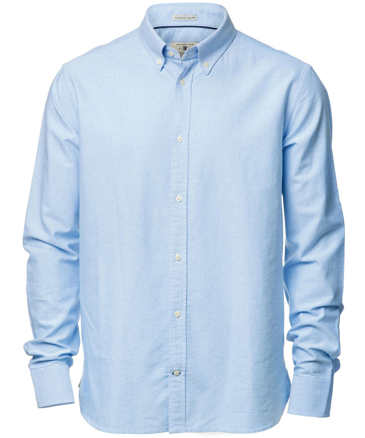 Camisa Oxford classique de coupe moderne Rochester | Azul Claro