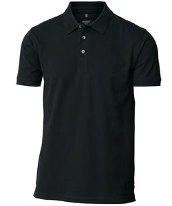 Polo deluxe elstico clsico de Harvard | Negro