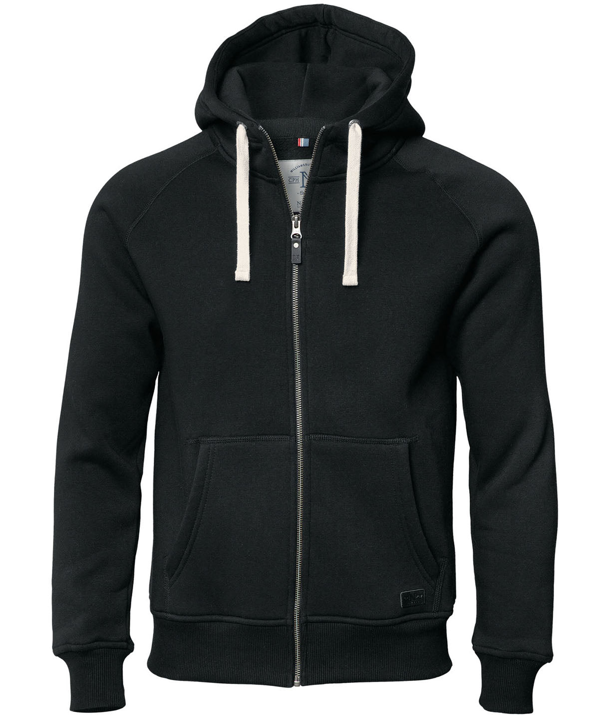 Williamsburg Fashion Hoodie | Tiefschwarz
