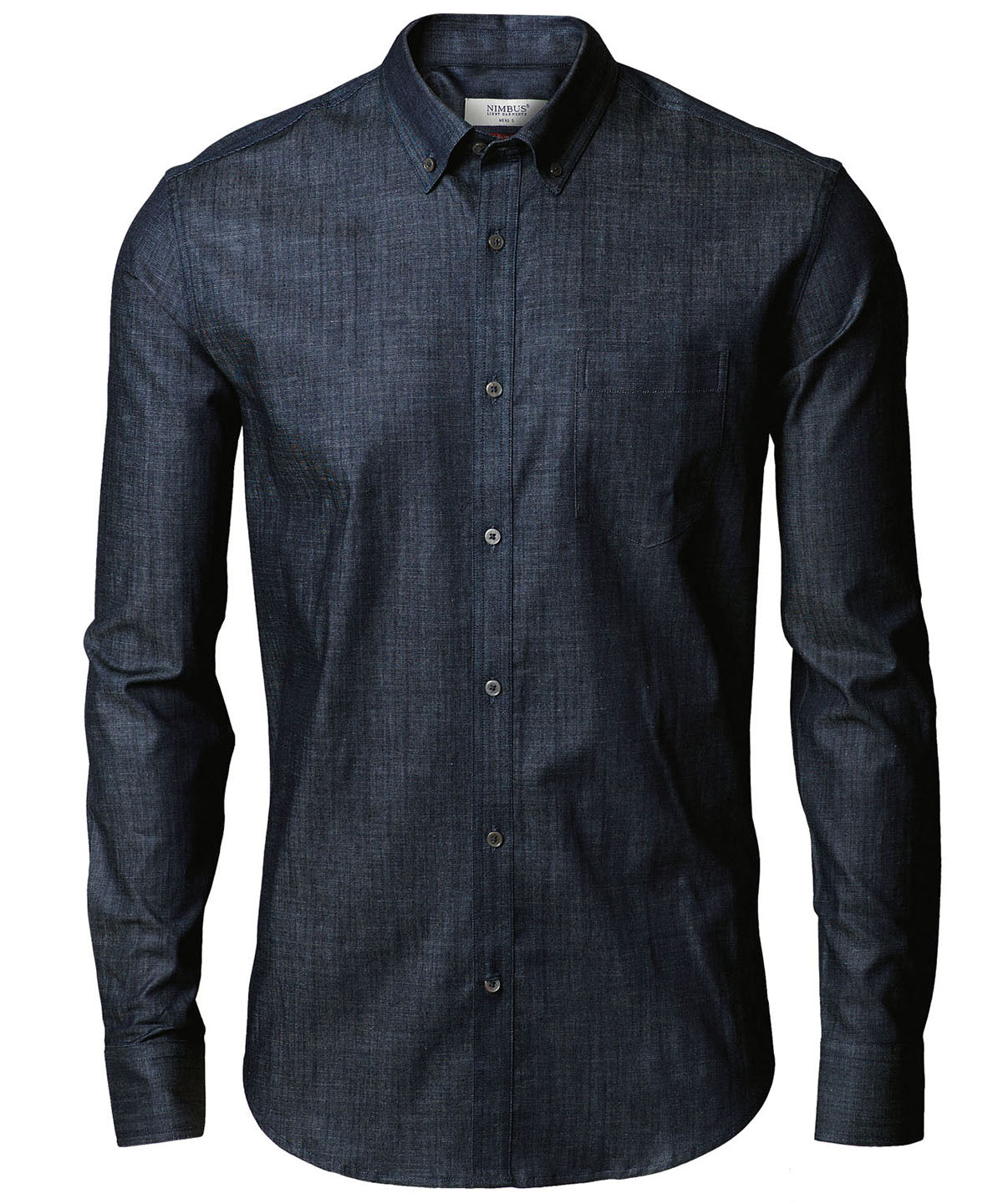 Camisa de denim Torrance ajusté et élégant | Azul Ail