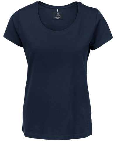 Camiseta Danbury en piqué pour femme | Bleu Marin
