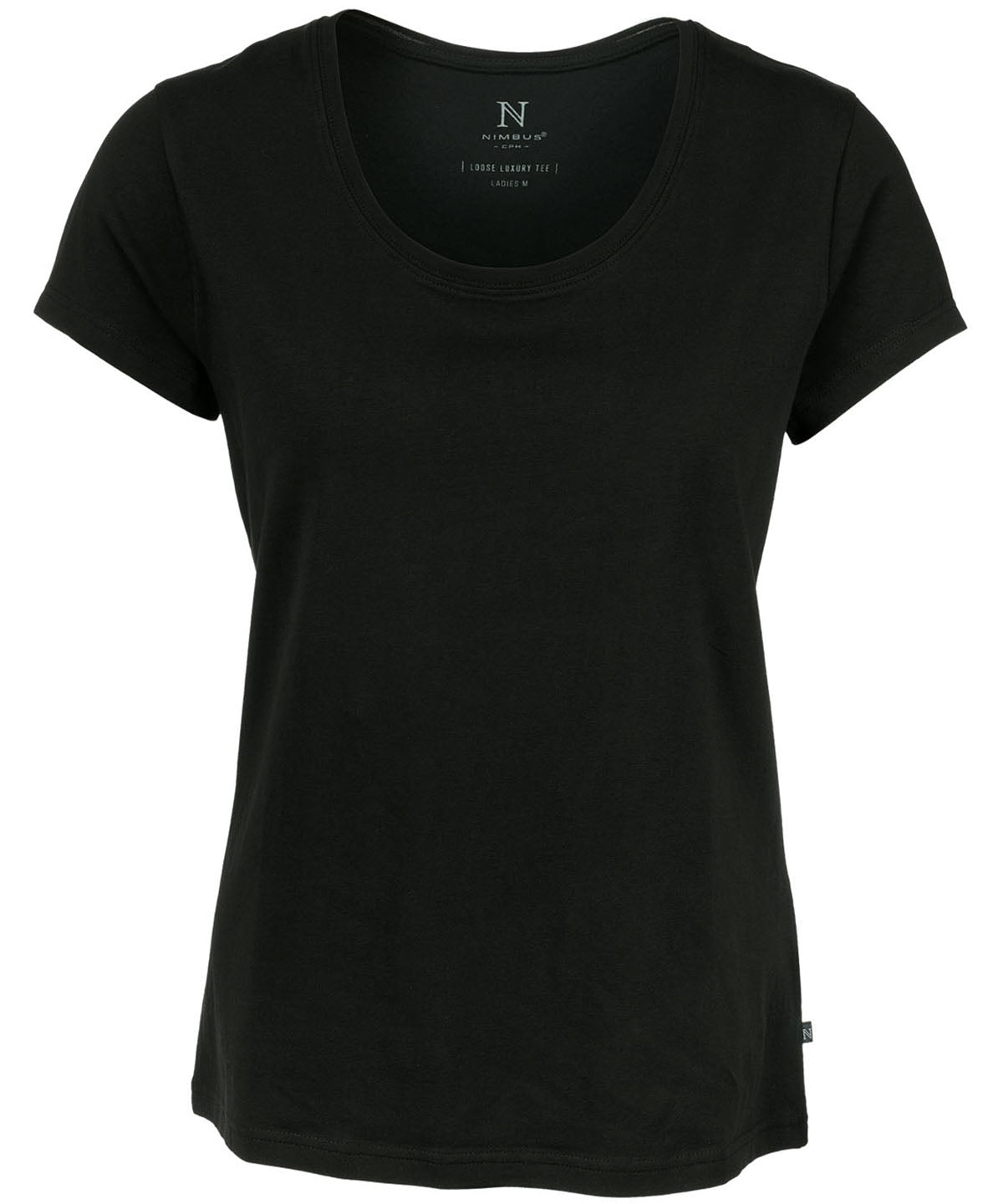 Camiseta bsica de mujer Montauk | Negro