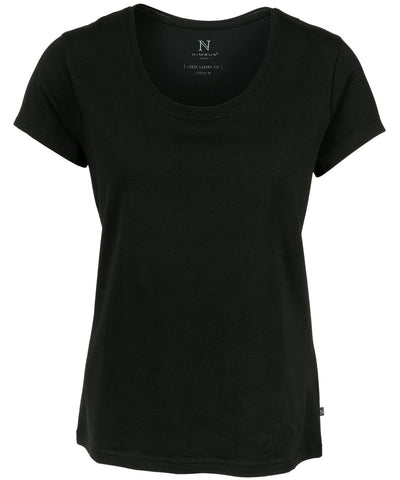 Camiseta bsica de mujer Montauk | Negro