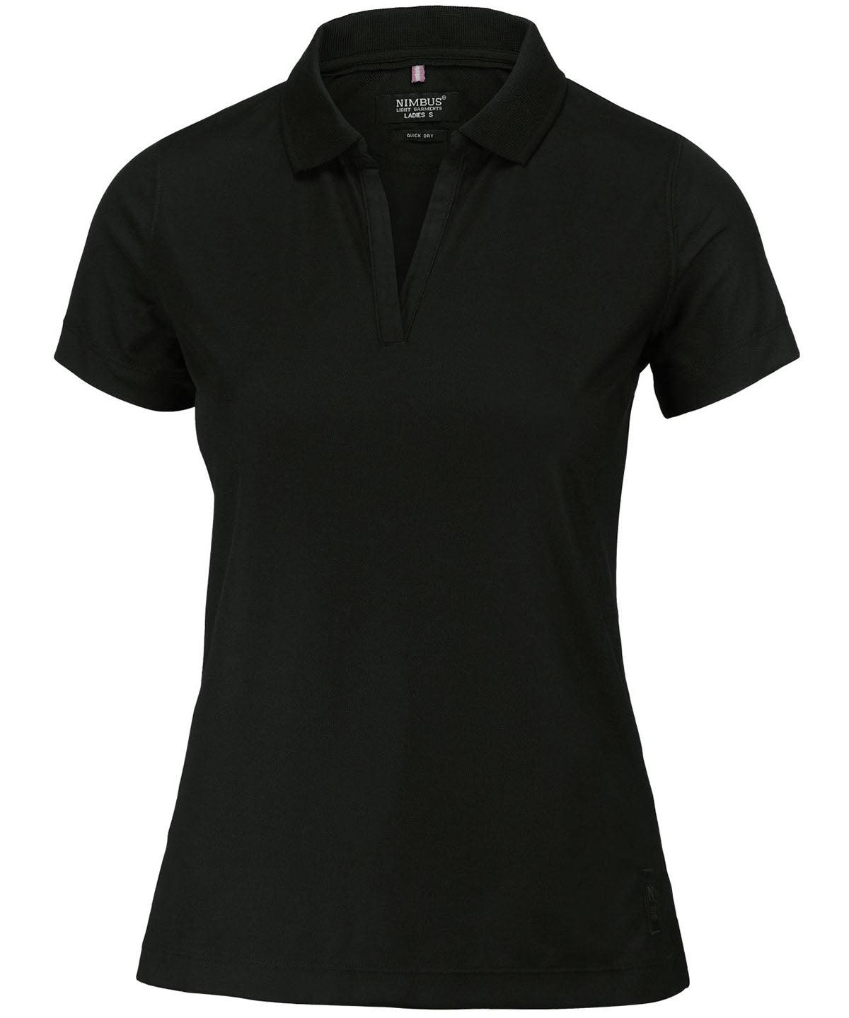 Polo de rendimiento de secado rpido Clearwater para mujer | Negro