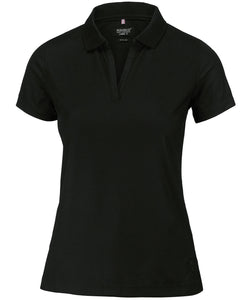 Polo de rendimiento de secado rpido Clearwater para mujer | Negro