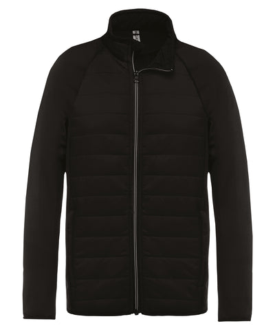 Chaqueta deportiva de doble tela | Negro/Negro