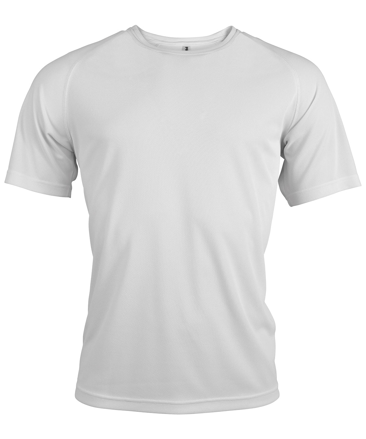 Camiseta deportiva de manga corta para hombre | Blanco