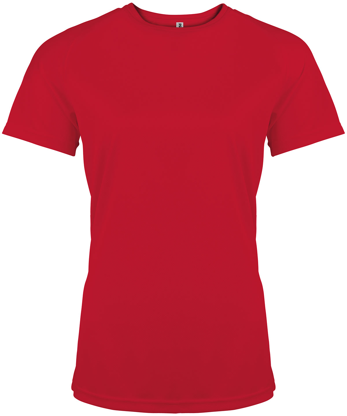 Camiseta deportiva de manga corta para mujer | Rojo