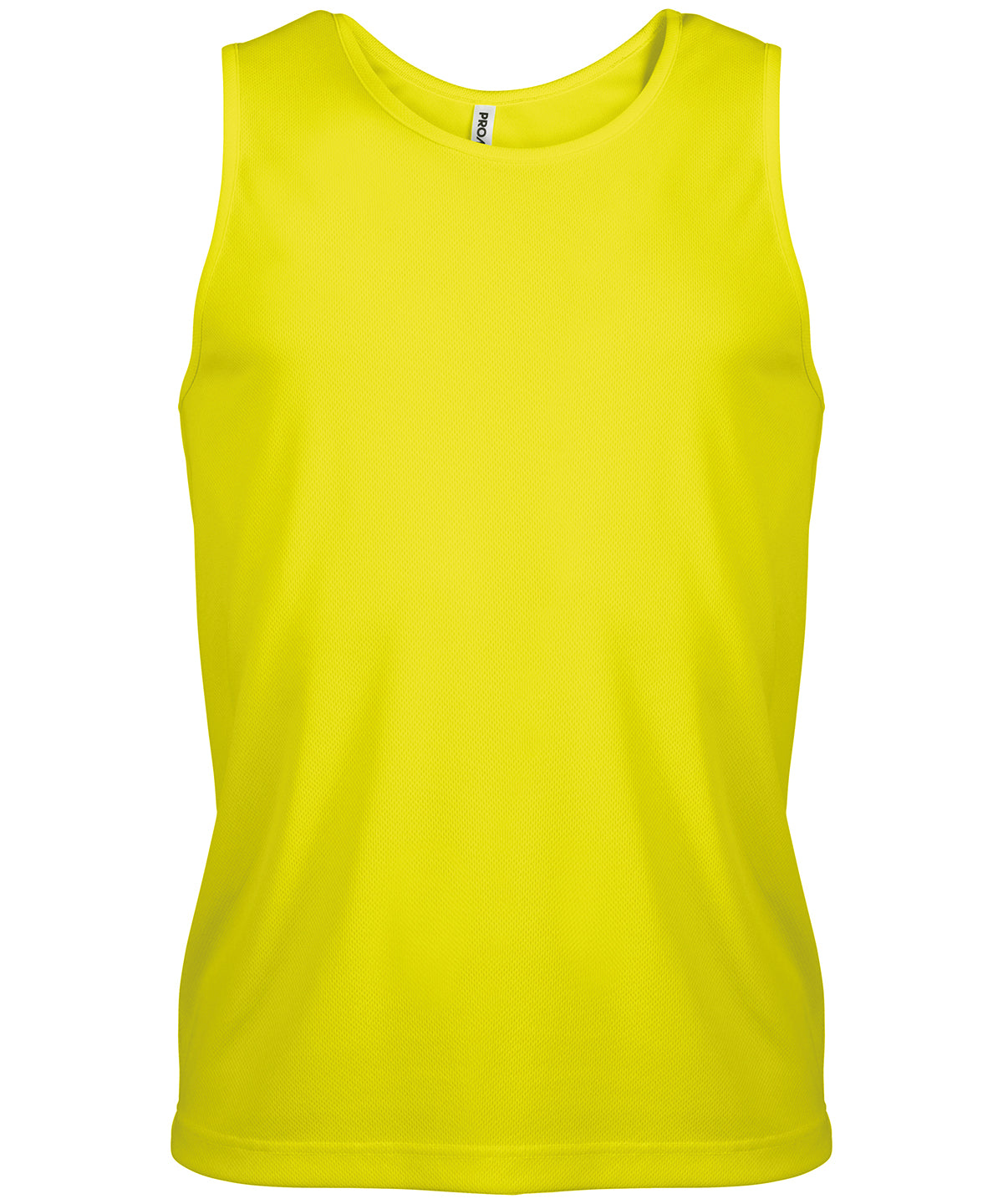 Chaleco deportivo para hombre | Amarillo Fluorescente