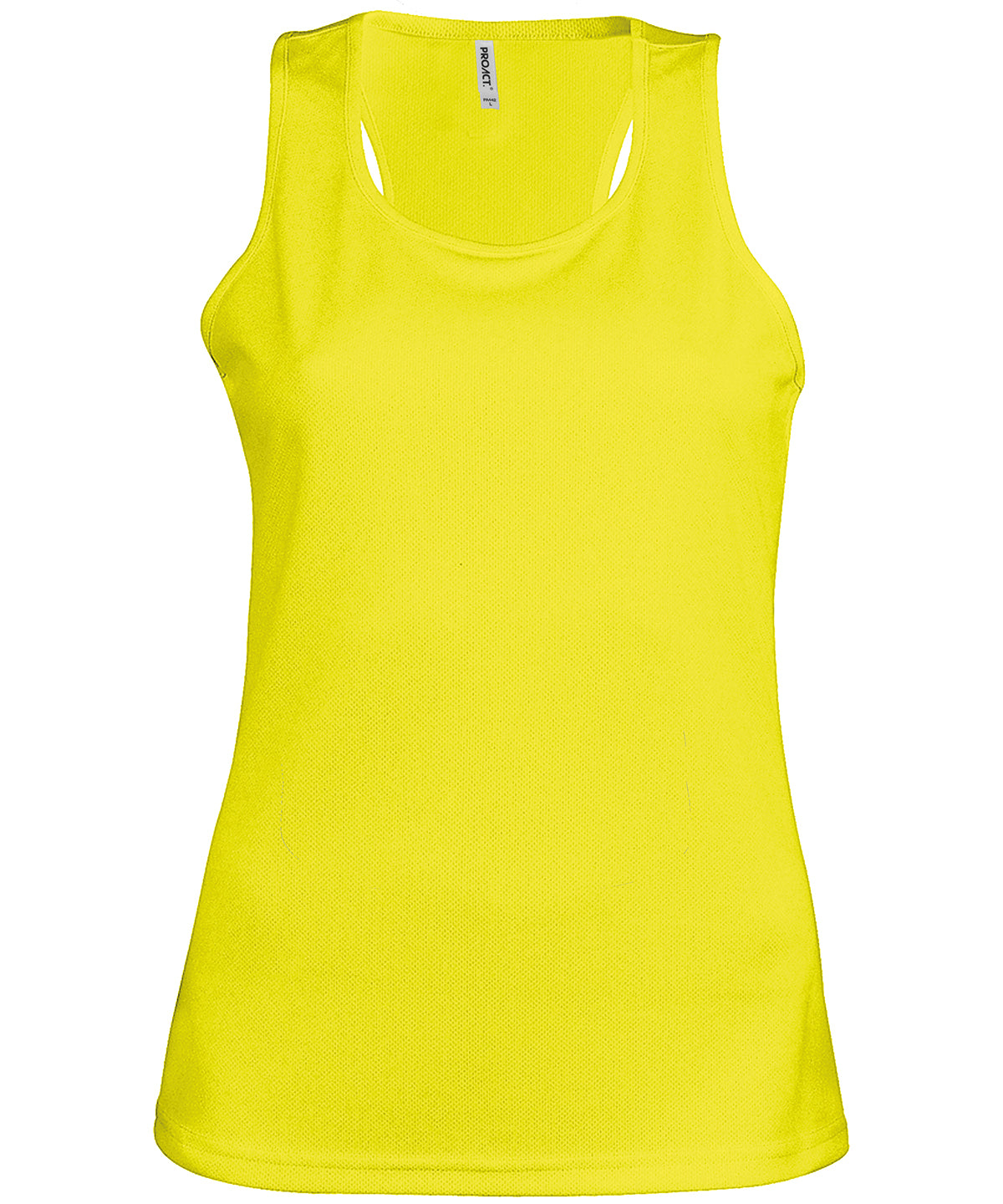 Chaleco deportivo para mujer | Amarillo Fluorescente