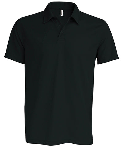 Camiseta polo de manga corta para hombre | Negro