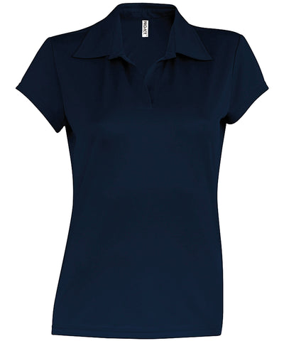 Camiseta polo de manga corta para mujer | Azul Marino