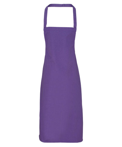Delantal de Babero 100 Algodn Orgnico | Morado