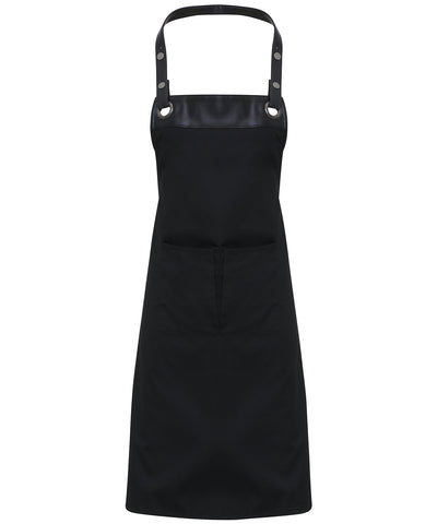 Delantal de caf Espresso | Negro/Negro