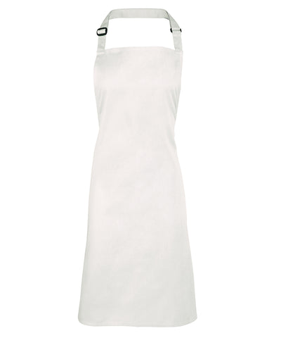 Delantal con babero Colours | Blanco