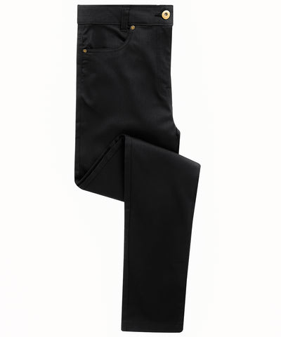 Pantalones chinos de rendimiento para mujer | Negro