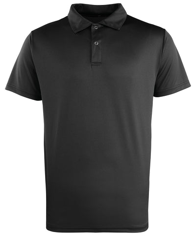 Polo Coolchecker® con tachuelas | Negro